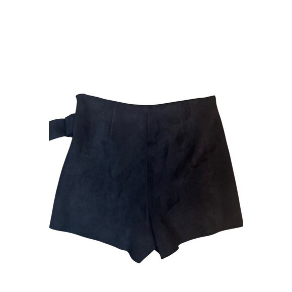 2/$30 ZARA XS Black Skort With Tortoise Ring Detail Polyester & Elastane - Picture 10 of 12